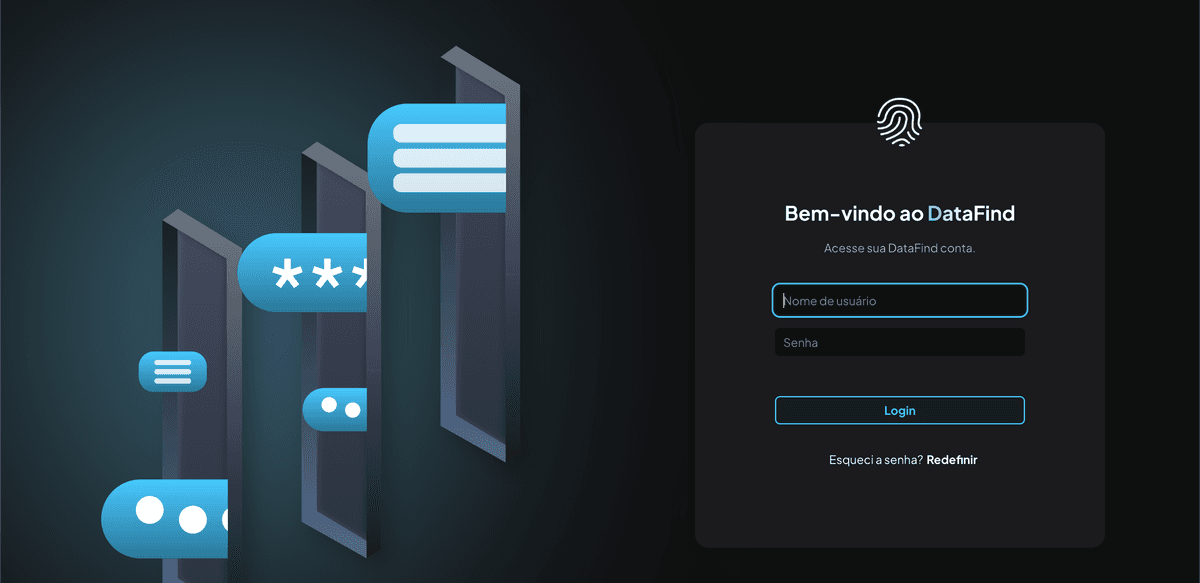 A person interacting with a futuristic AI dashboard